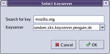 Търсене на сертификати с идентификатор сочещ към домейна mozilla.org