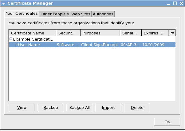 Маркиране на потребителски X.509 сертификат