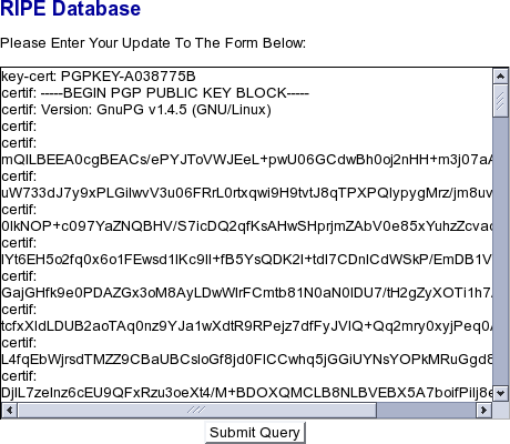 Въвеждане на шаблона за изграждане на key-cert обекта